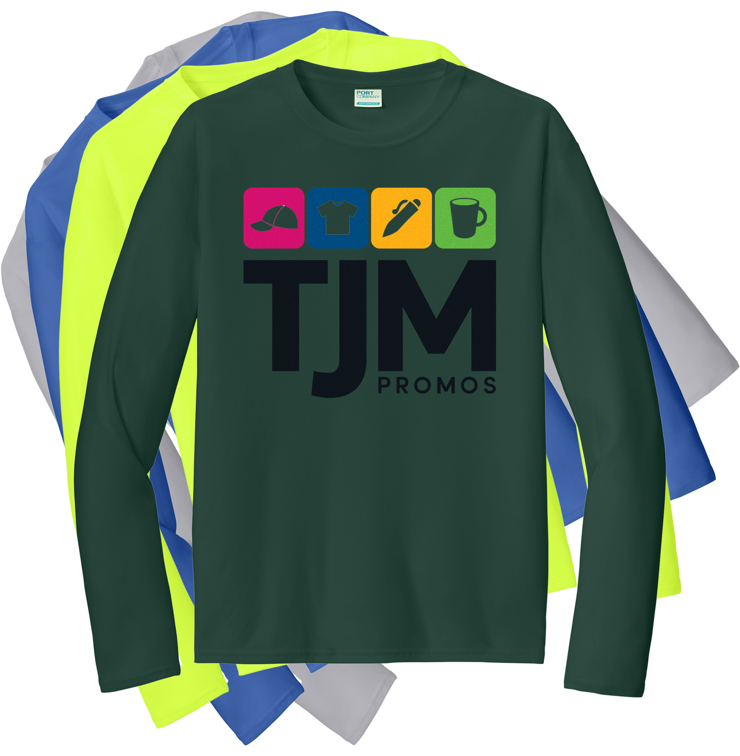 Silk Screened Long Sleeve Tees