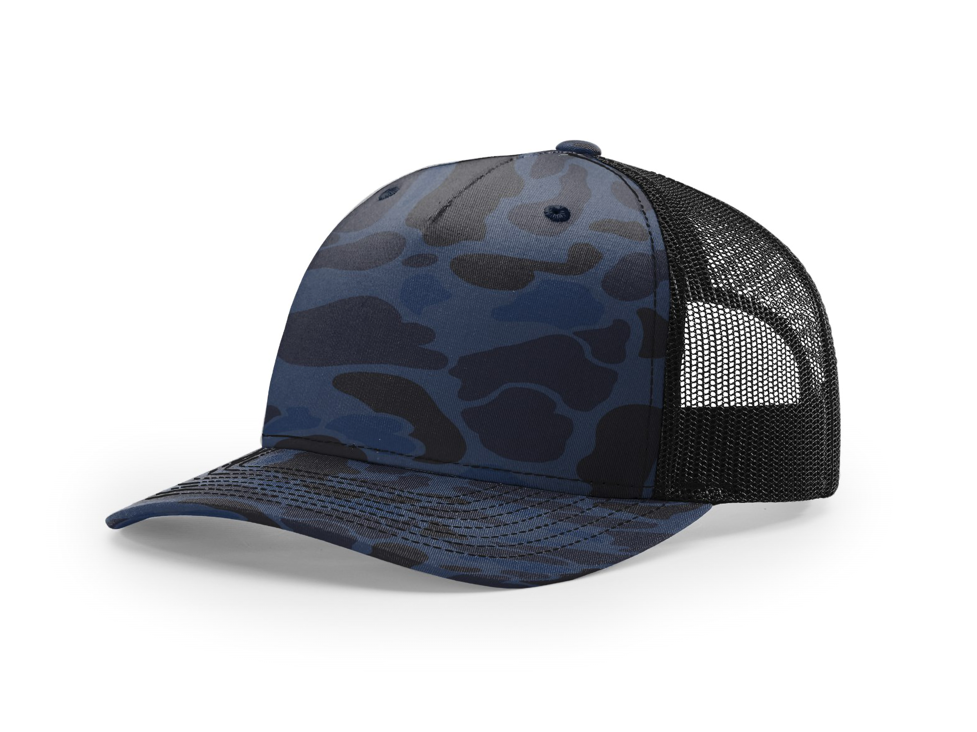 Printed Five-Panel Trucker Cap - 112PFP