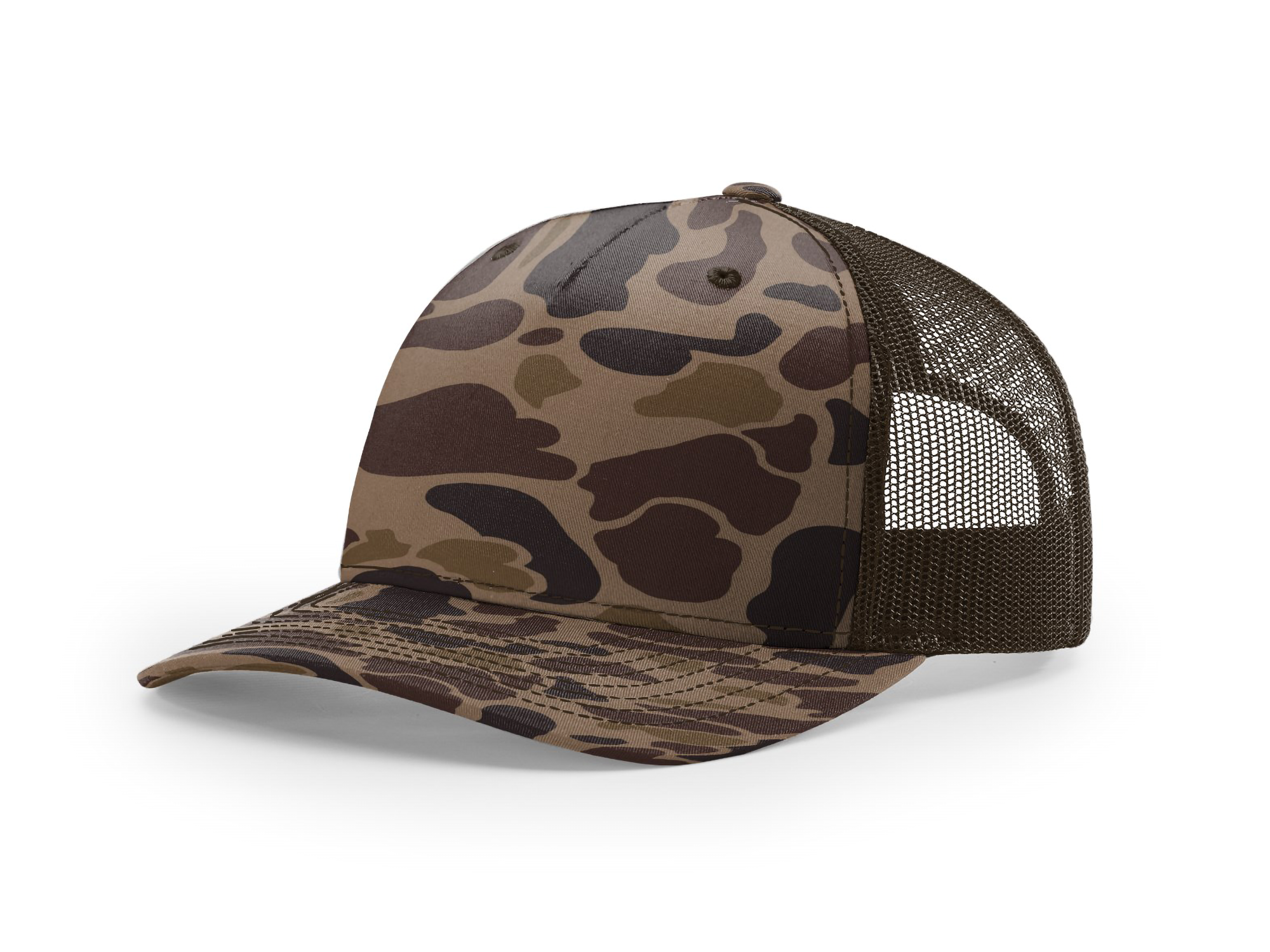 Printed Five-Panel Trucker Cap - 112PFP