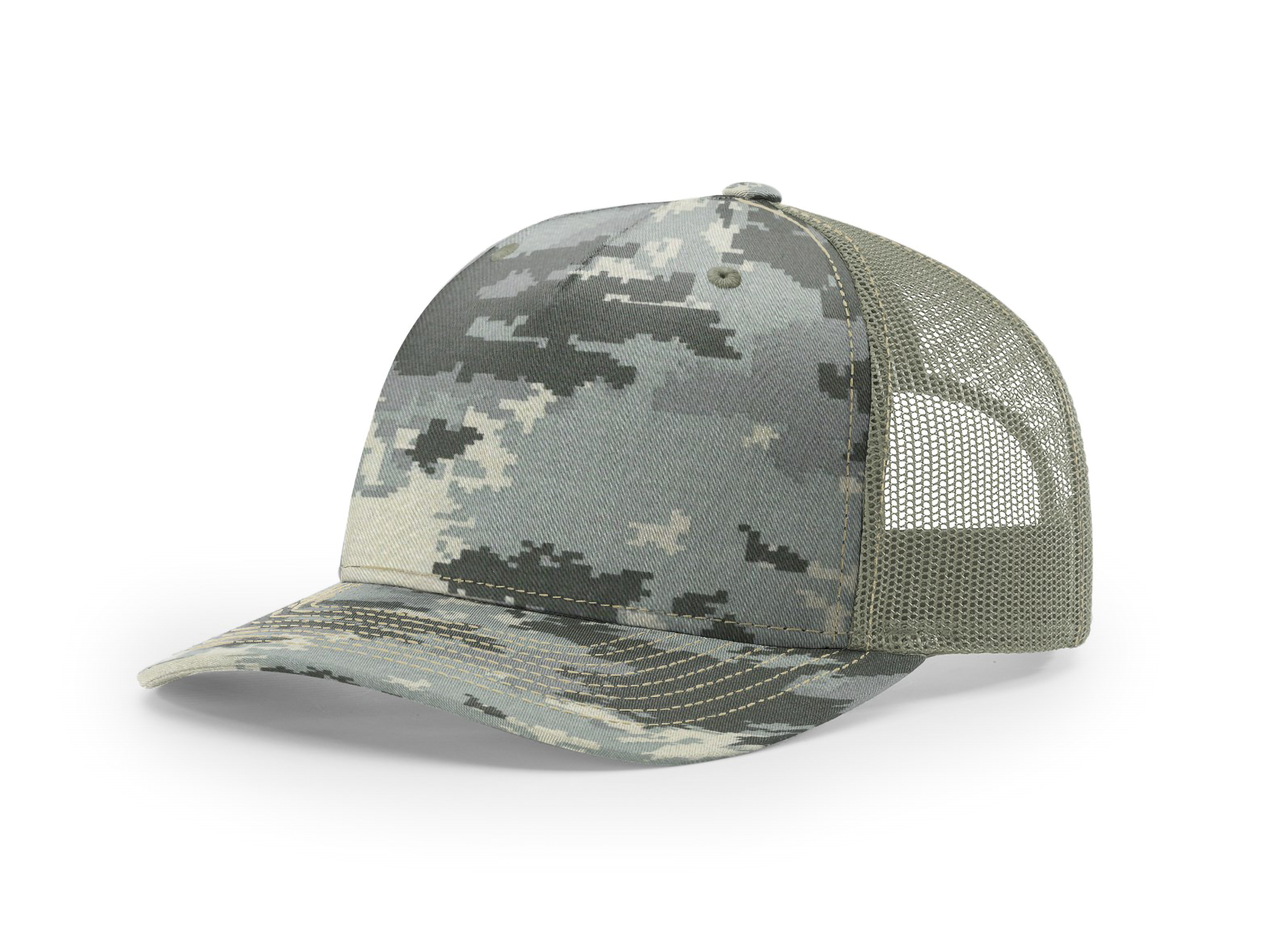 Printed Five-Panel Trucker Cap - 112PFP