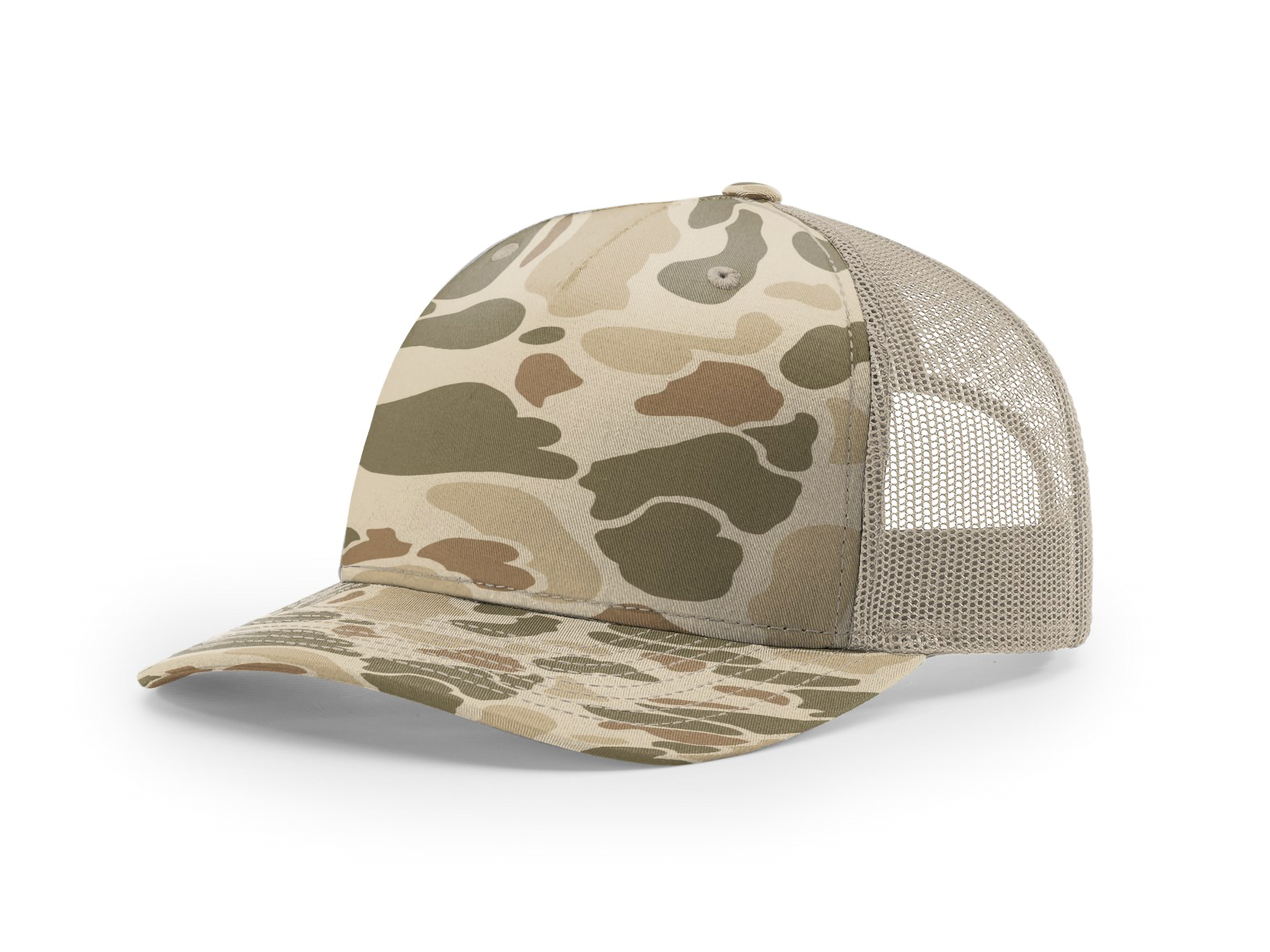 Printed Five-Panel Trucker Cap - 112PFP