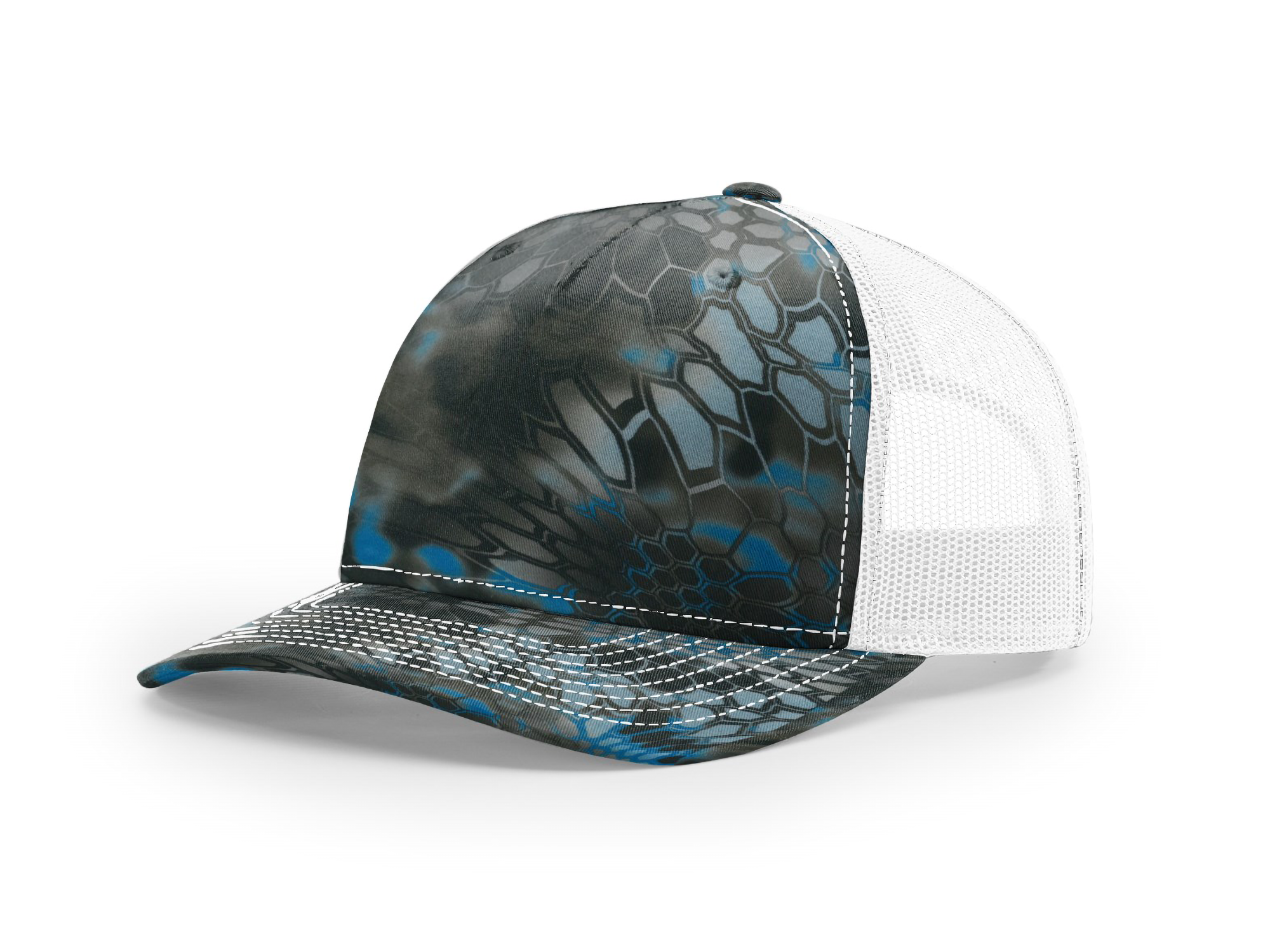 Printed Five-Panel Trucker Cap - 112PFP