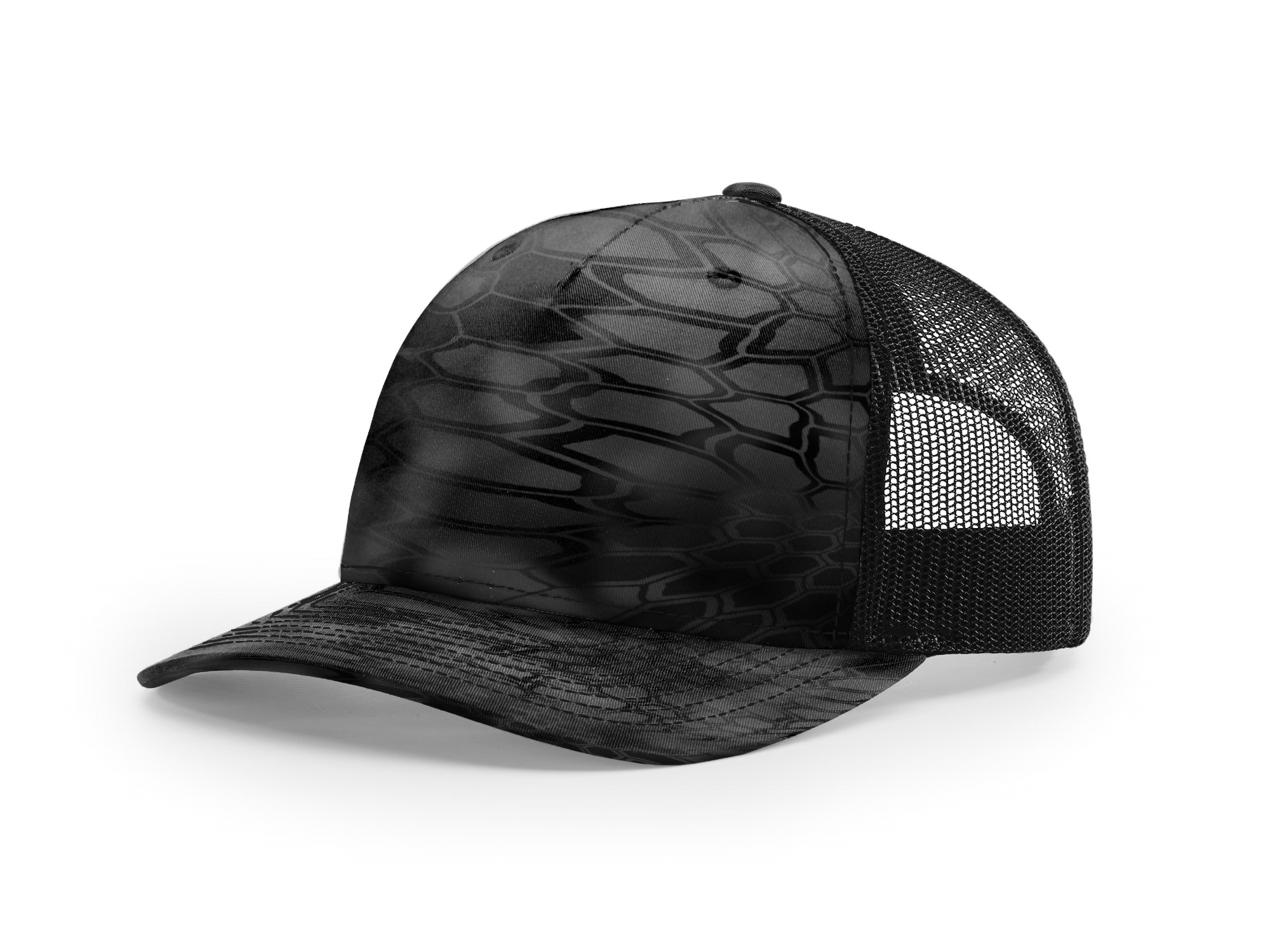 Printed Five-Panel Trucker Cap - 112PFP