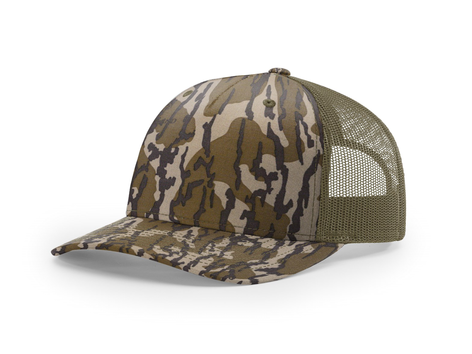 Printed Five-Panel Trucker Cap - 112PFP
