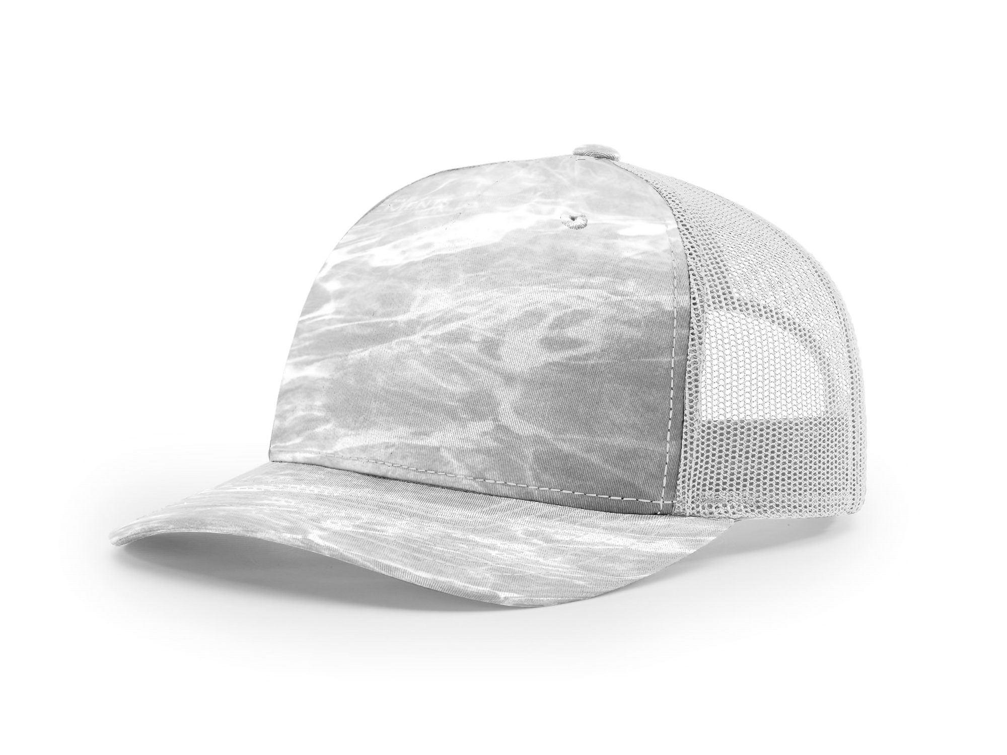 Printed Five-Panel Trucker Cap - 112PFP