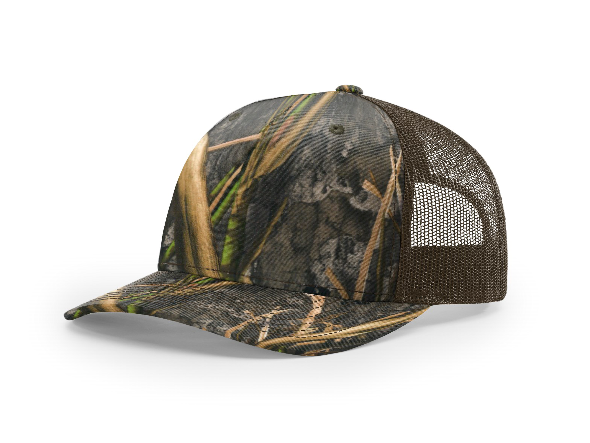 Printed Five-Panel Trucker Cap - 112PFP