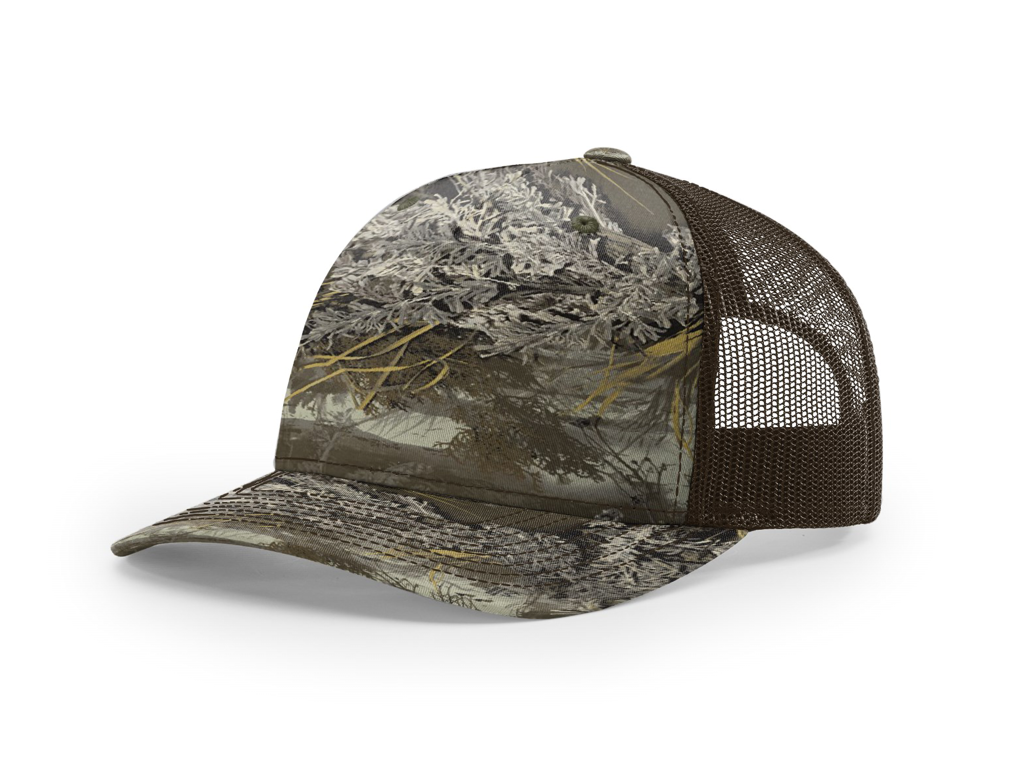 Printed Five-Panel Trucker Cap - 112PFP