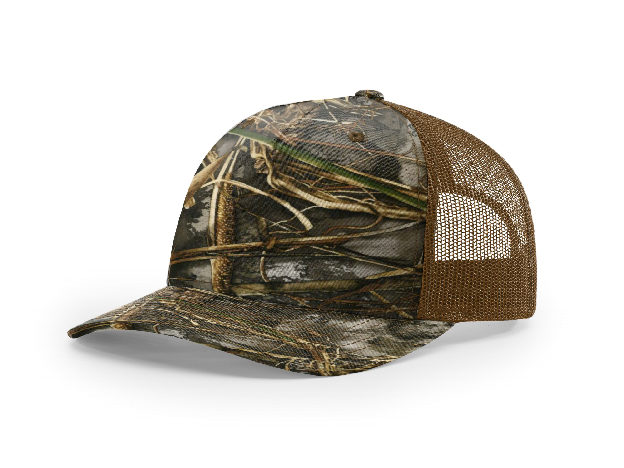 Printed Five-Panel Trucker Cap - 112PFP