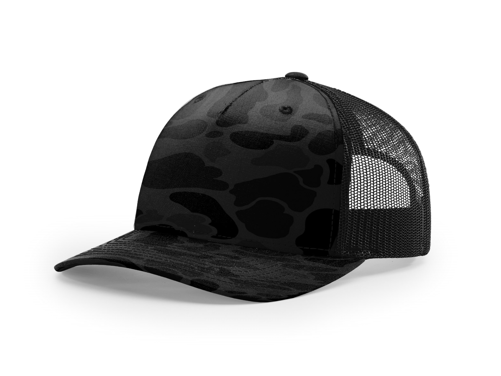 Printed Five-Panel Trucker Cap - 112PFP