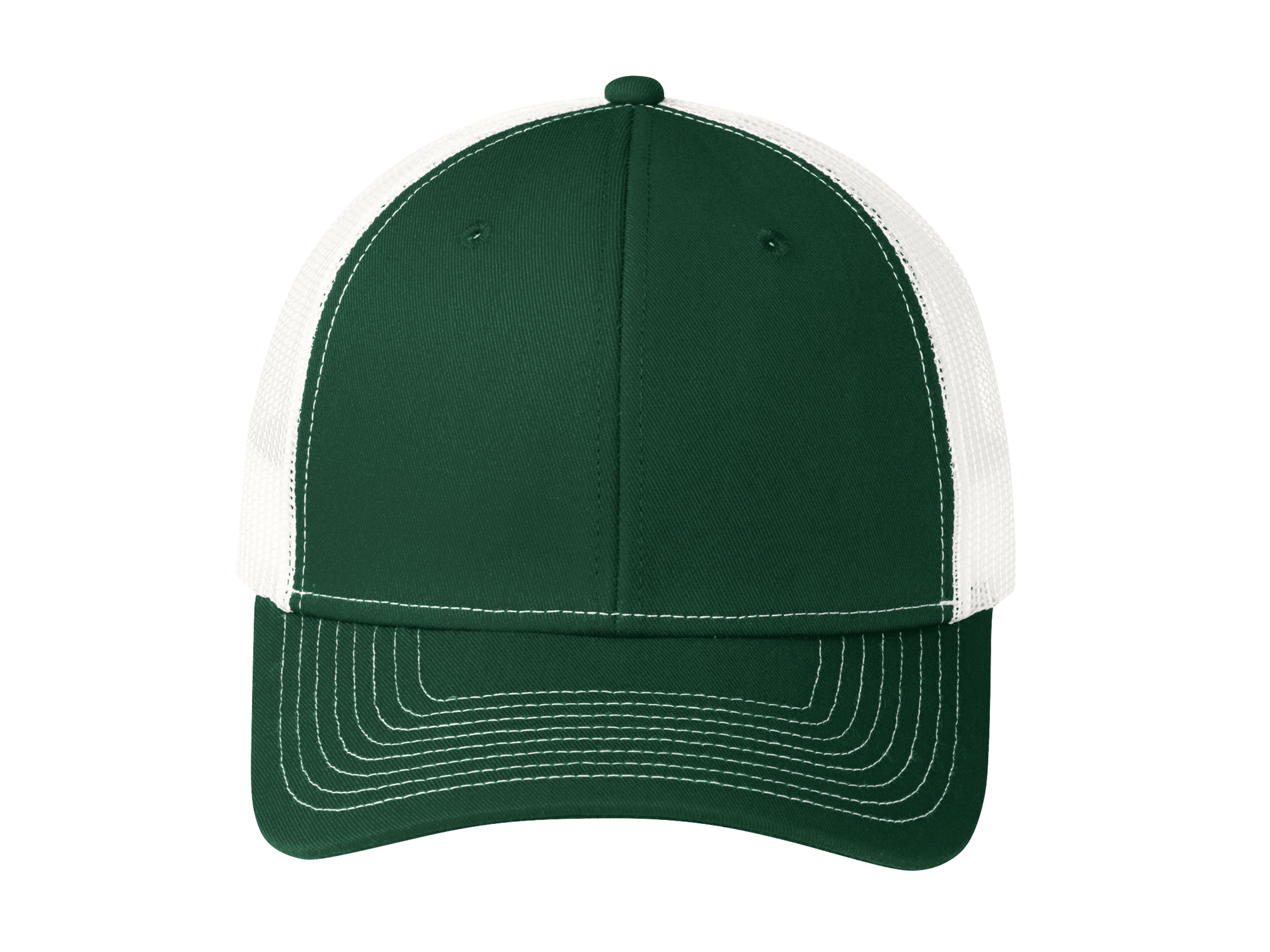 Dark Green_White