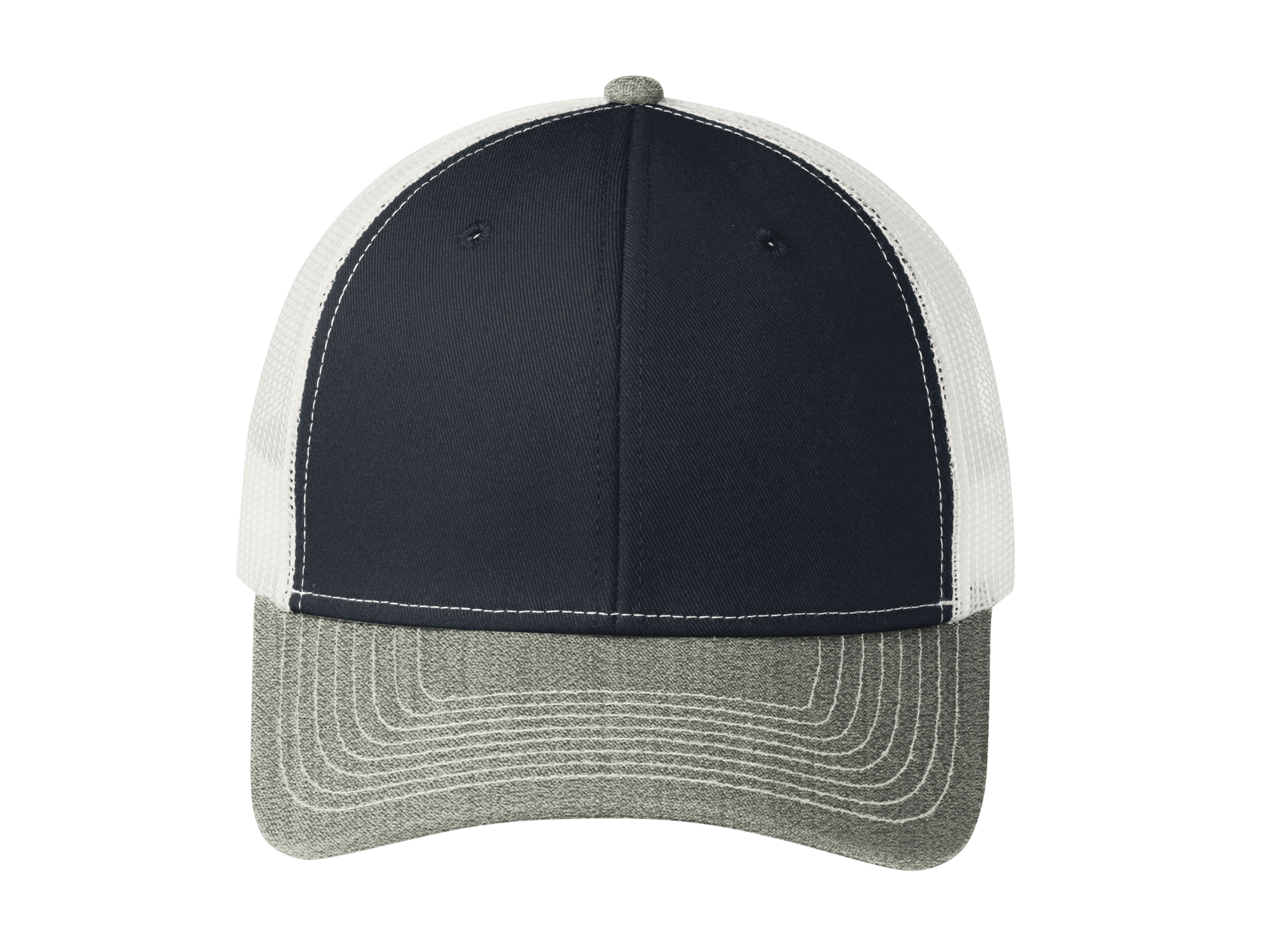 Rich Navy_Heather Grey_White