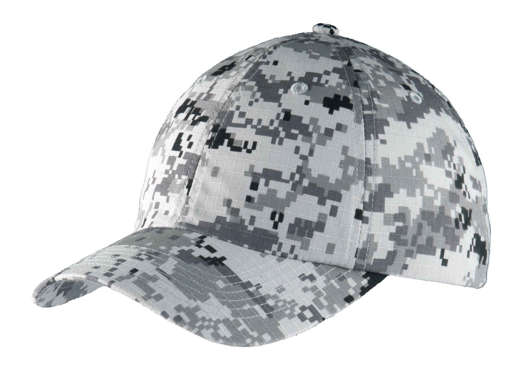 Digital Ripstop Camouflage Cap - C925