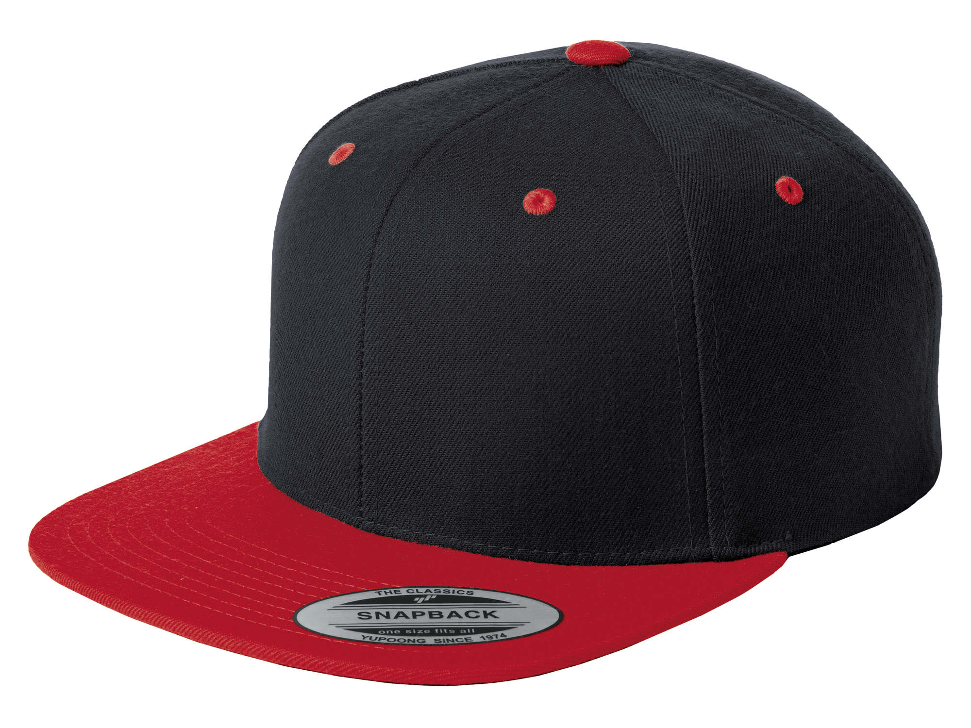 Flat Bill Snapback Cap - STC19