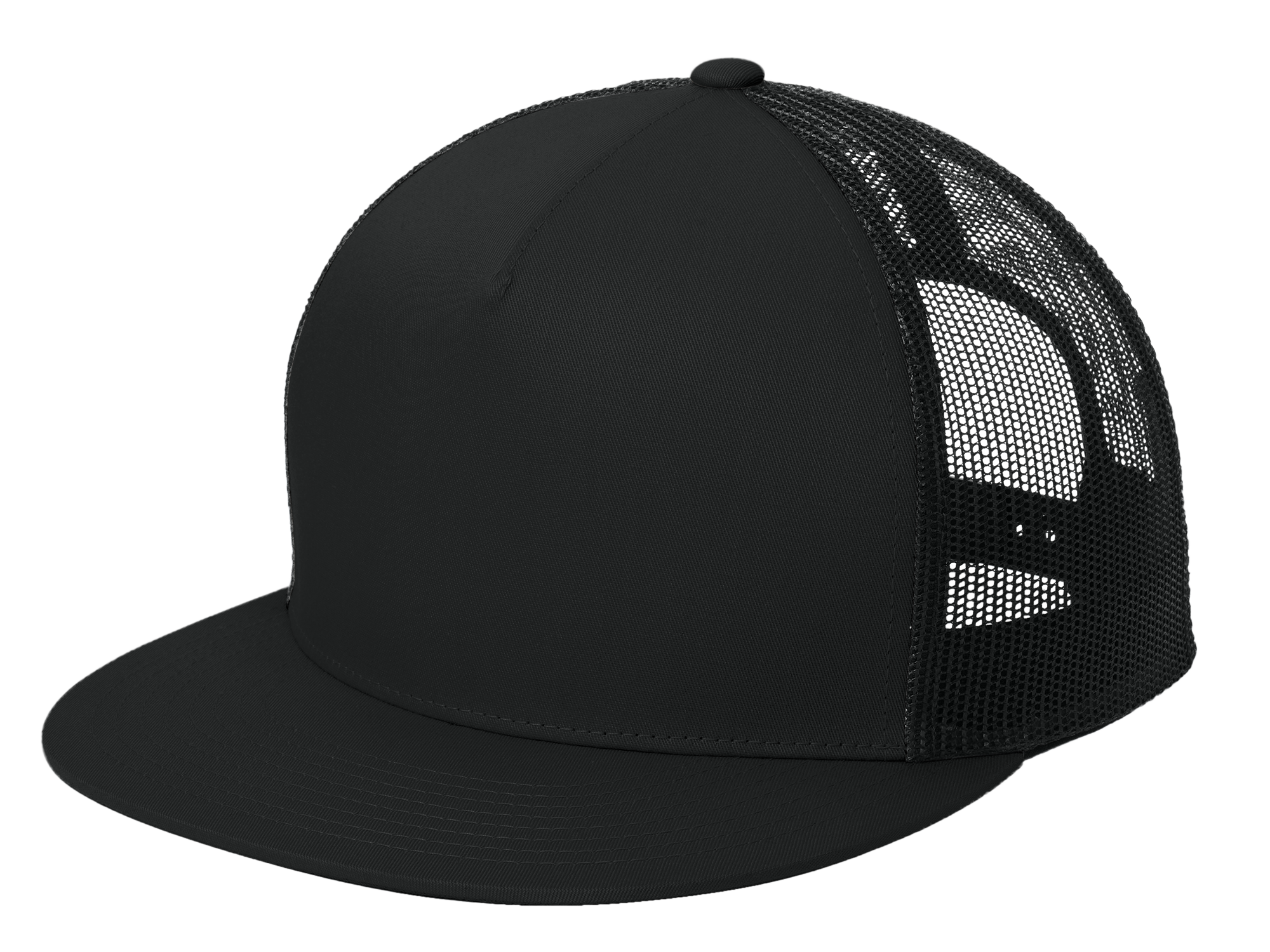 5-Panel Classic Trucker Mesh Back Cap - STC38