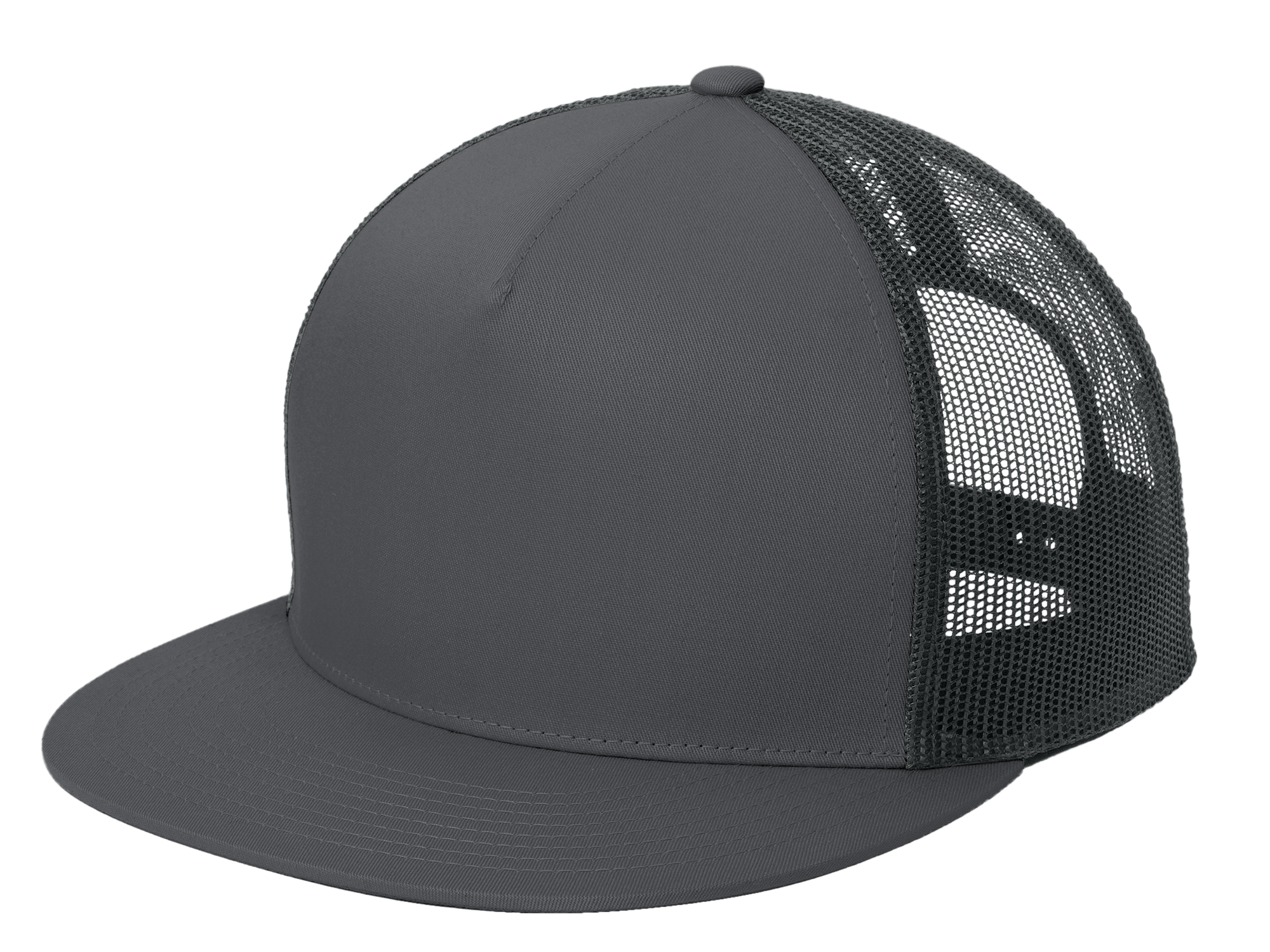 5-Panel Classic Trucker Mesh Back Cap - STC38